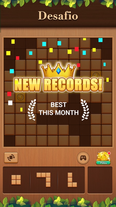 Wood Puzzle: Jogo de Blocos screenshot 2