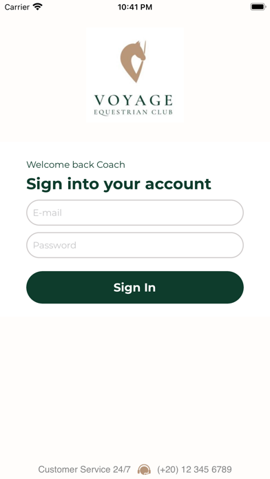 Voyage Equestrian Club Coach Screenshot