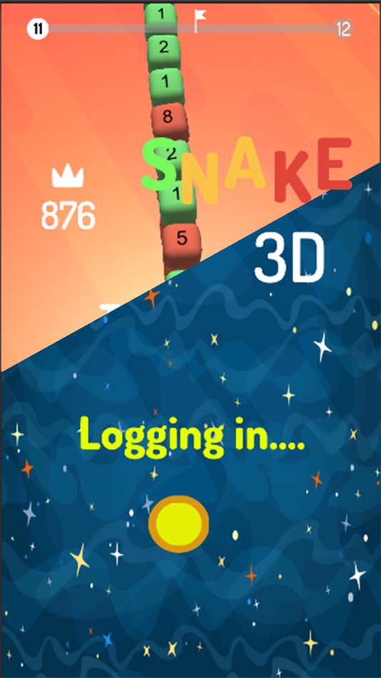 #4. Snake Game 3D (iOS) 由: Oneiric Gaming