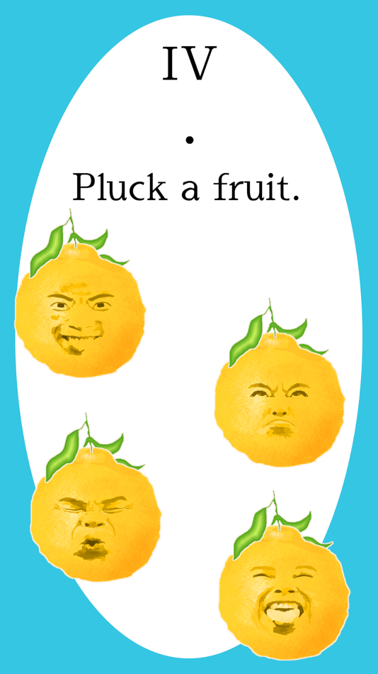 #7. Tree of face fruit (iOS) By: Hit-Point Co., Ltd.