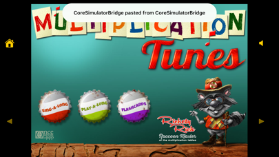 The Multiplication Tunes Screenshot