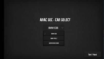 760li Araba Simülatör Oyunu Screenshot