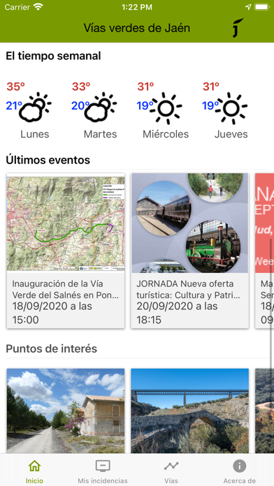 Usuarios Vias Verdes Screenshot