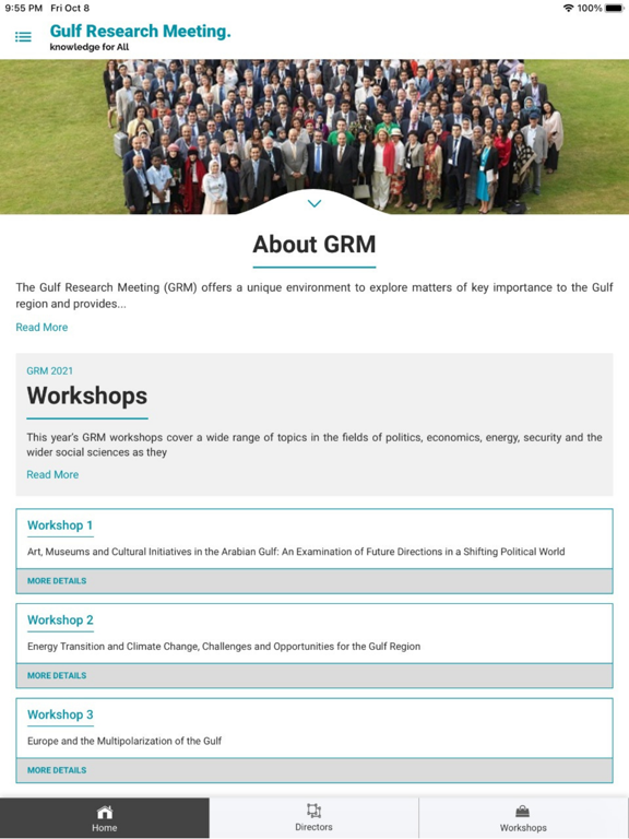 Screenshot #4 pour Gulf Research Meeting