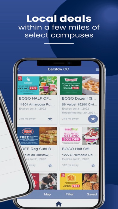 College Discount App Screenshot