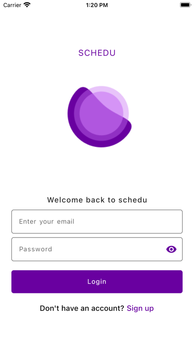 Schedu App Screenshot
