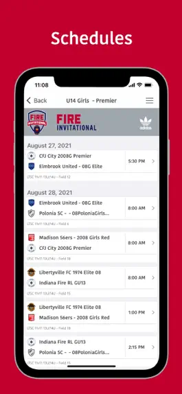 Game screenshot Chicago Fire SC Invitational apk