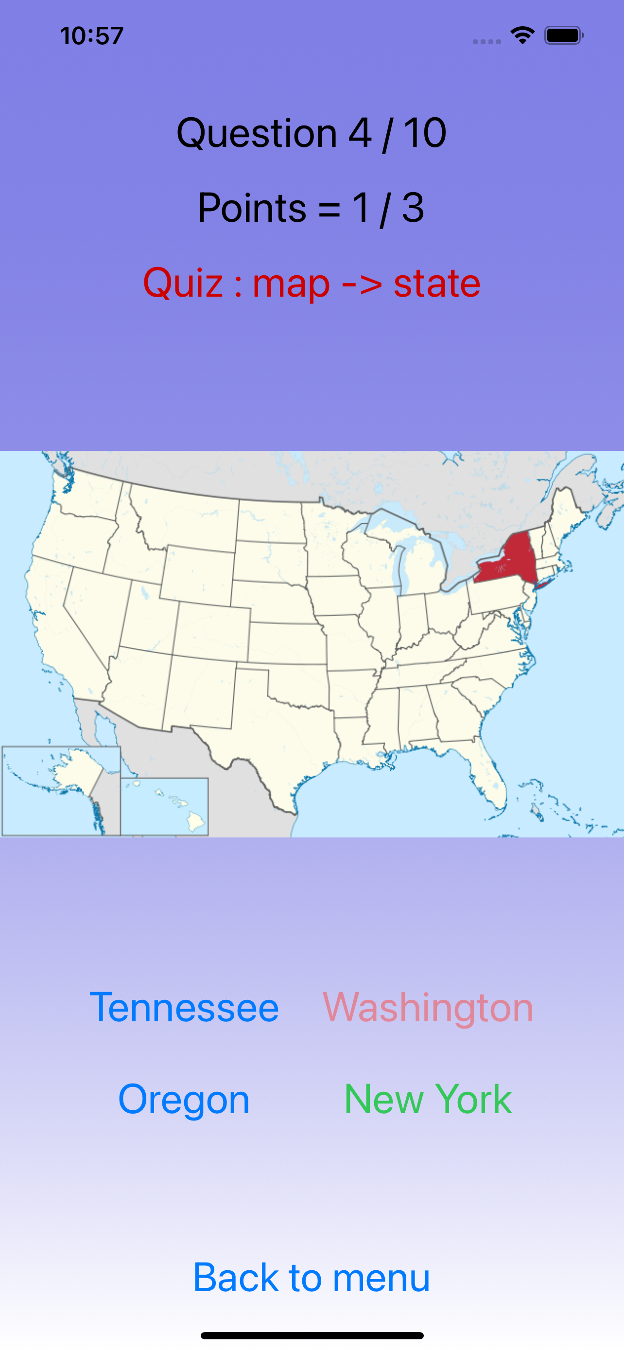 USA Geography - the 50 states