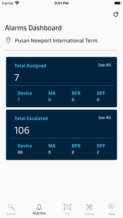 Screenshot #1 pour M&R Reefer Containers