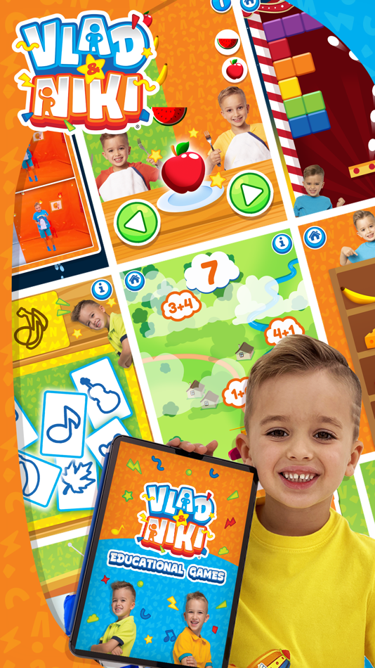 Vlad & Niki. Educational Games - 6.8 - (iOS)