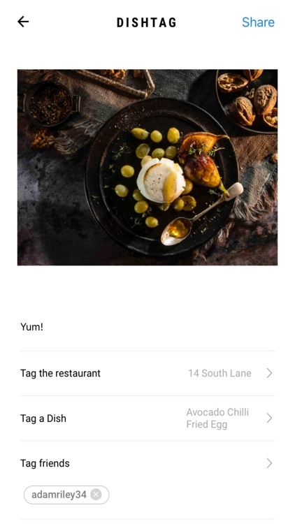 Dishtag: inspiring foodies