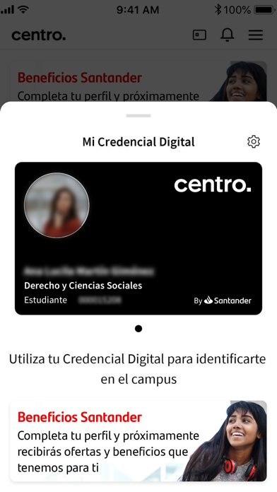 CENTRO Campus digital Screenshot