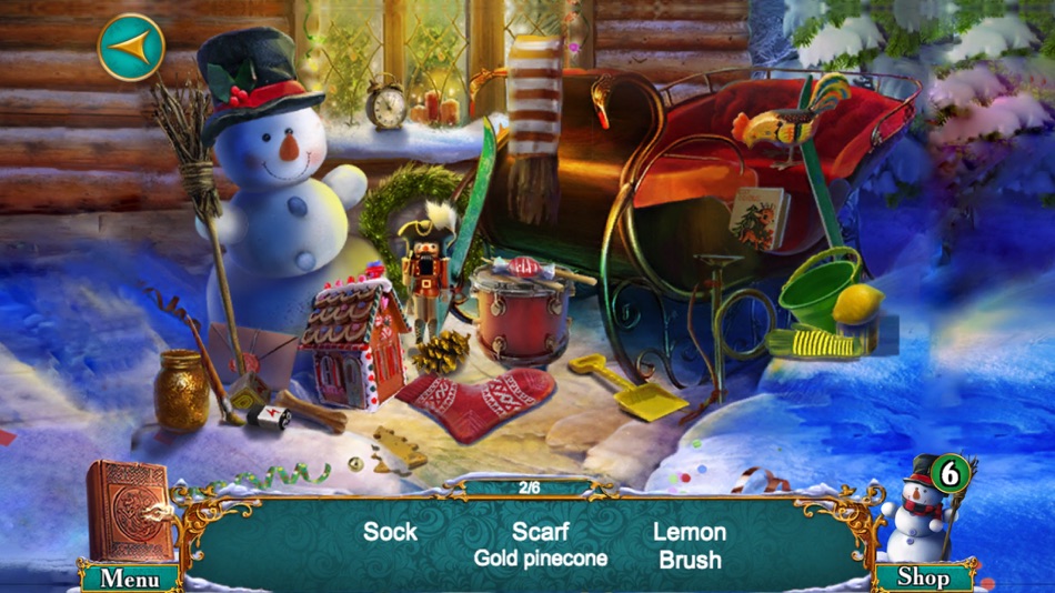 #1. Hidden Objects Christmas Quest (iOS) Podle: Liudmyla Petryshyn
