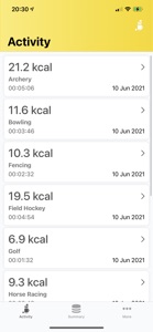 Sports Plus: Track My Calories screenshot #1 for iPhone