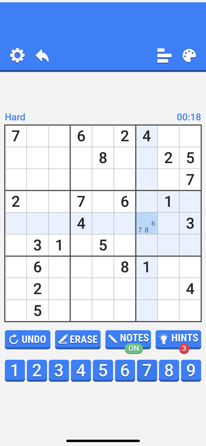 Sudoku  Expert Puzzle