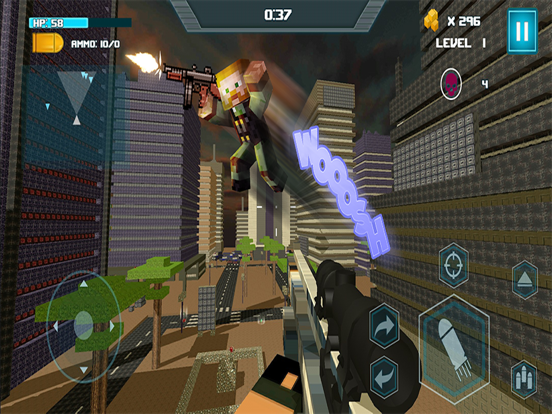 Superhero: Cube City Justice iPad screenshot 4 - Games app
