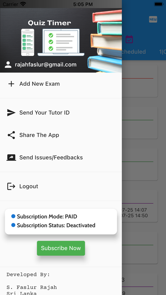 #4. G - Form Quiz Timer (iOS) By: Faslu Rajan
