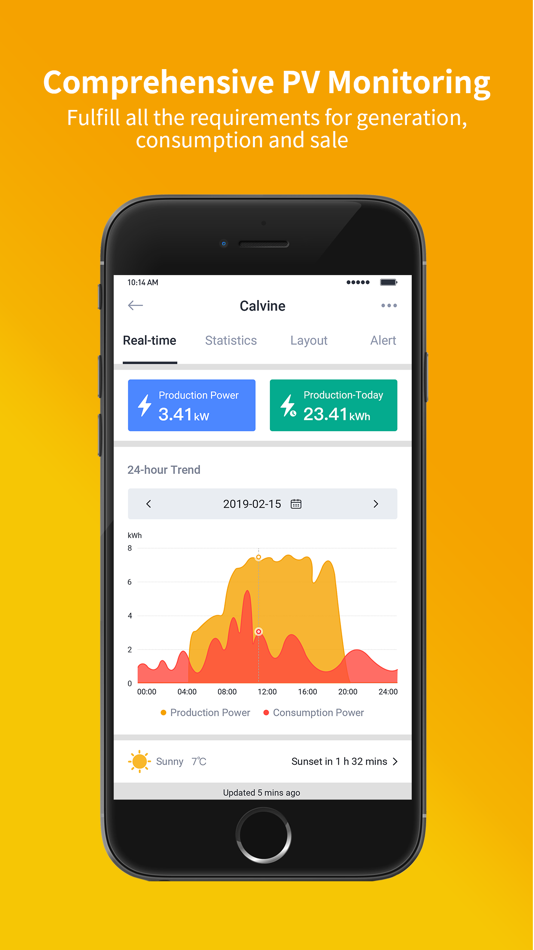 #2. SUNBEAT ENERGY Client (iOS) Bởi: Maximo Torres
