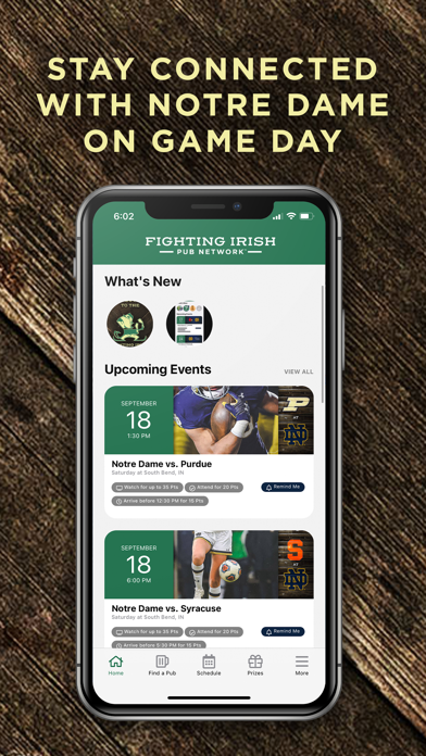 Fighting Irish Pub Network Screenshot
