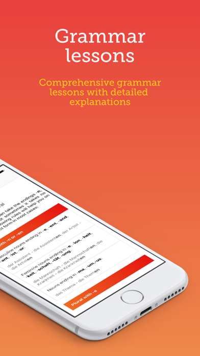 Grammatisch - Learn German Screenshot