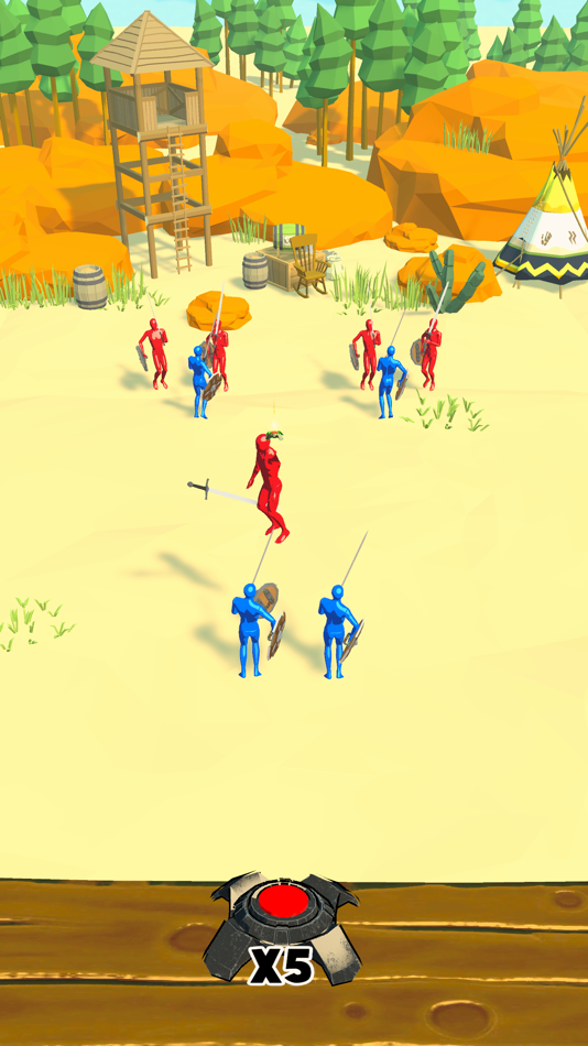 #7. Ragdoll Warfare (iOS) 由: Elif Koc