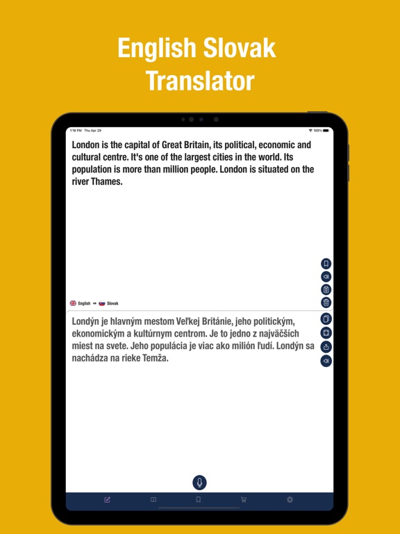 Screenshot #4 pour English to Slovak Translator.