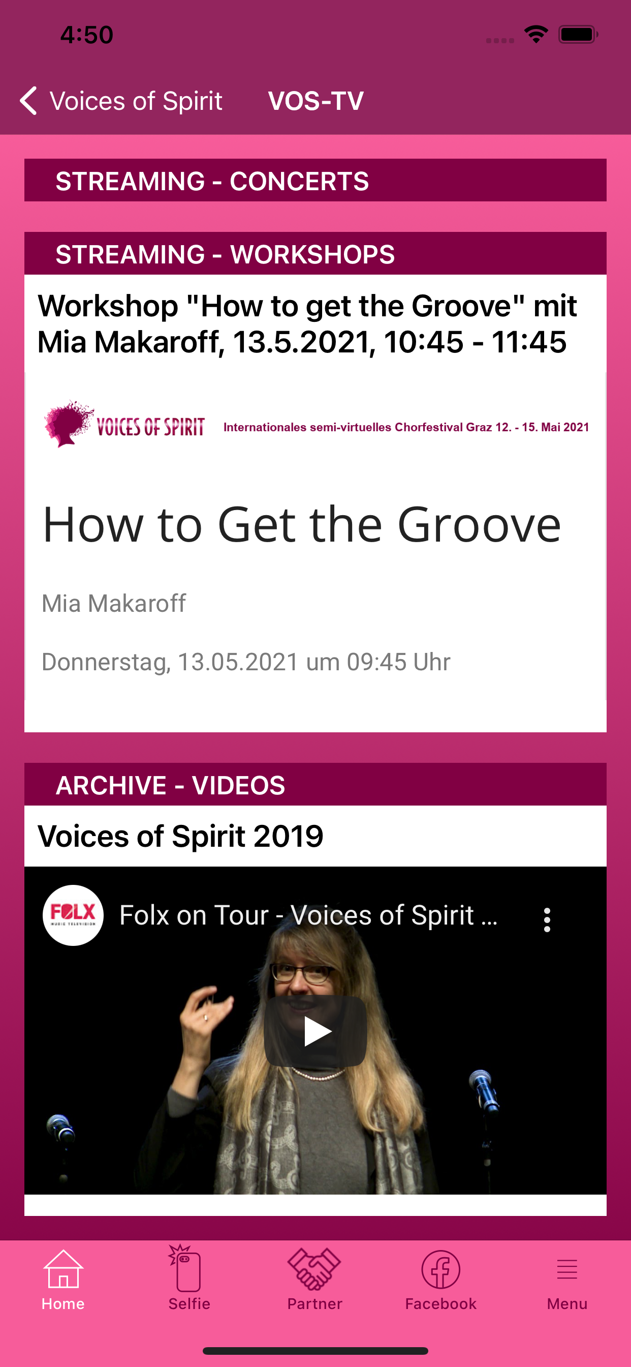 Voices of Spirit