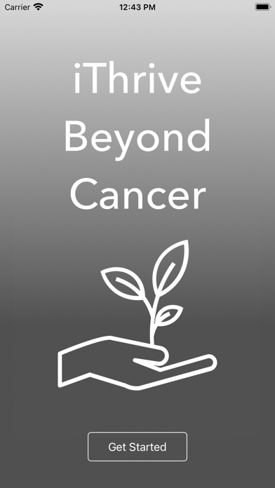 iThrive Beyond Breast Cancer Screenshot