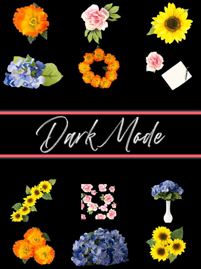 Chic Floral Stickers