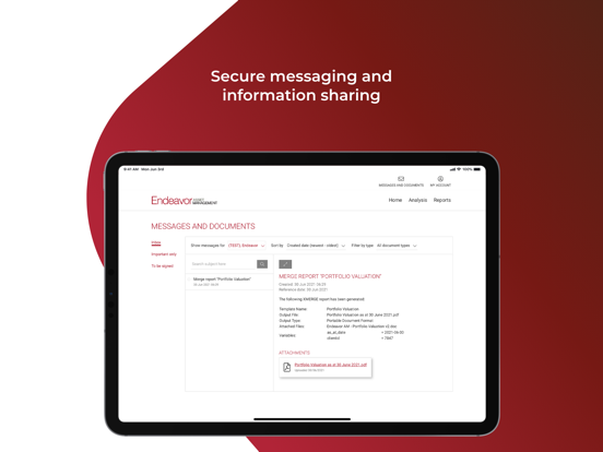 Screenshot #6 pour Endeavor Asset Management