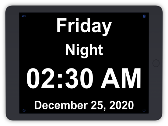 Screenshot #5 pour ShowTime Simple Clock Display
