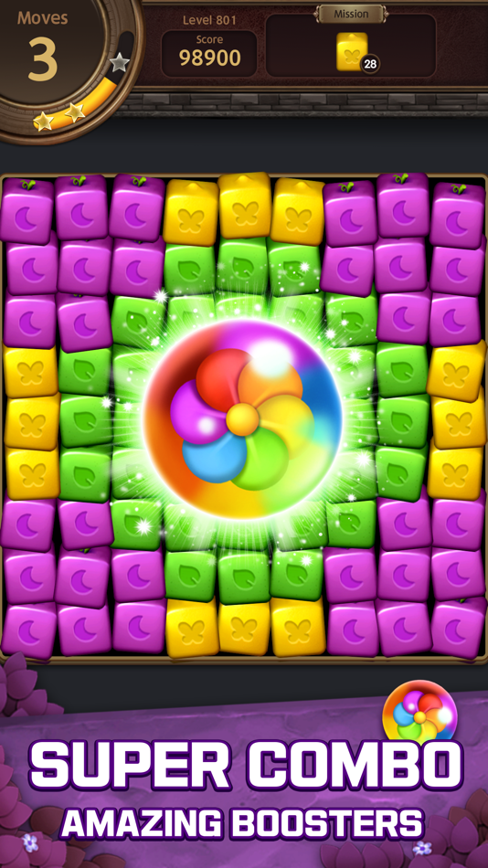 #1. Fruits Blast® : Puzzle (iOS) By: Super Day
