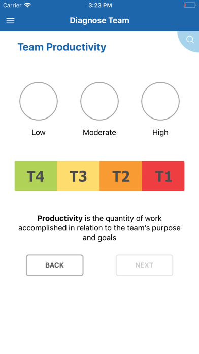 Team Leadership Screenshot