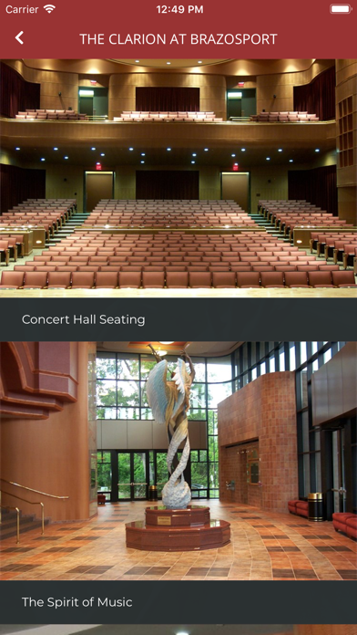 The Clarion Concert Hall Screenshot