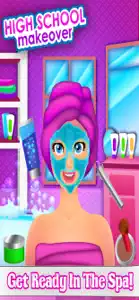 High School Party Makeover Spa screenshot #1 for iPhone