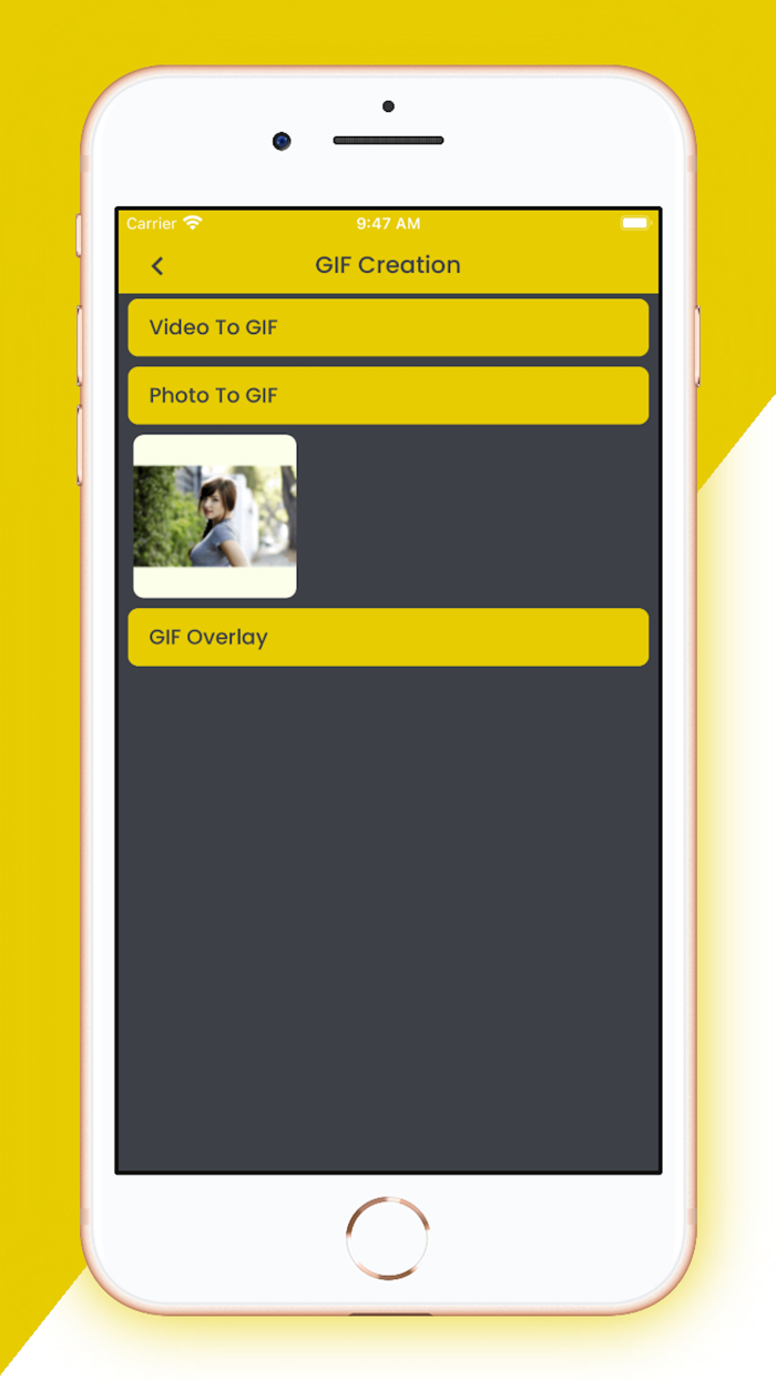 GIF Gold Photo and Video to GIF