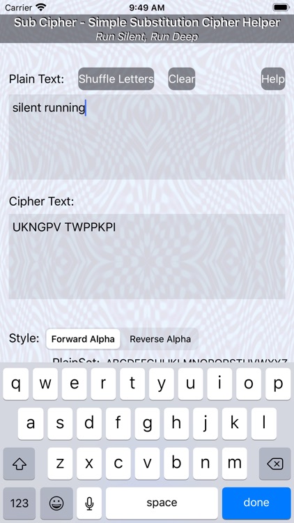 Sub Cipher screenshot-3