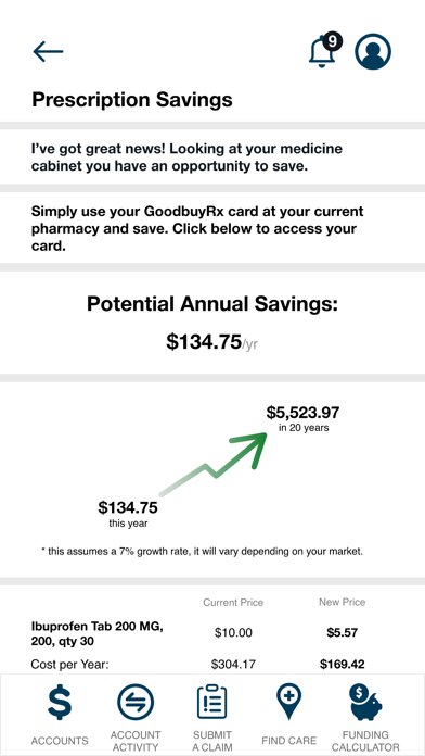 Employee Plans Mobile Flex Screenshot