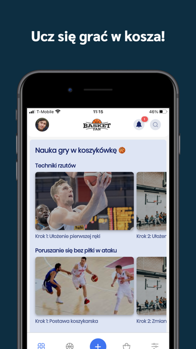 BasketFan - Koszykówka Łączy Screenshot