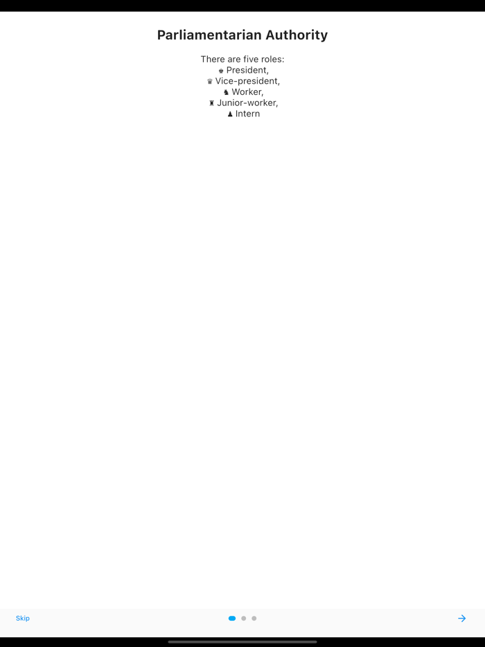 Parliament Card Game