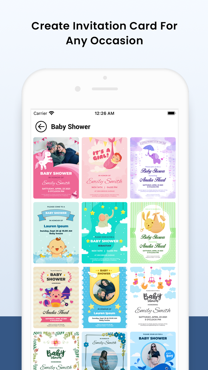 Invitation Card Creator RSVP