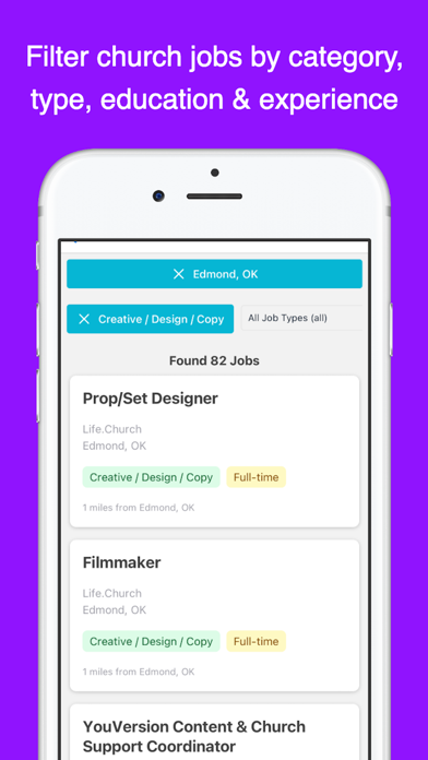 Church Jobs @ WorkInMinistry Screenshot