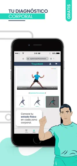 Game screenshot Yogabot - Yoga a Medida apk
