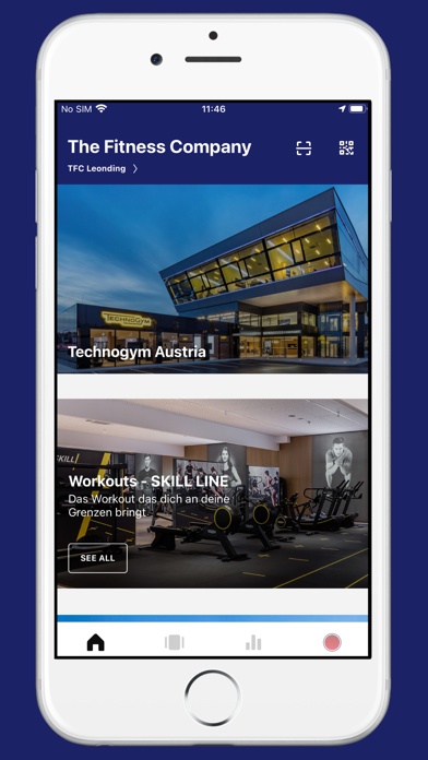 The Fitness Company Screenshot