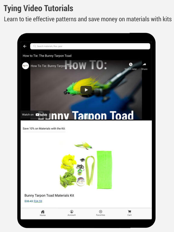 Ole Florida Fly Shop iPad screenshot 4 - Shopping app