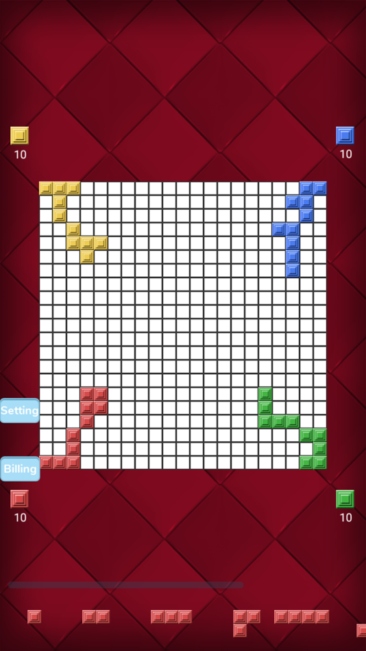 #7. Grid Fighter Blokus Board Game (iOS) Podle: 云飞 李