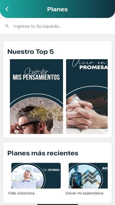 Centro cristiano Screenshot