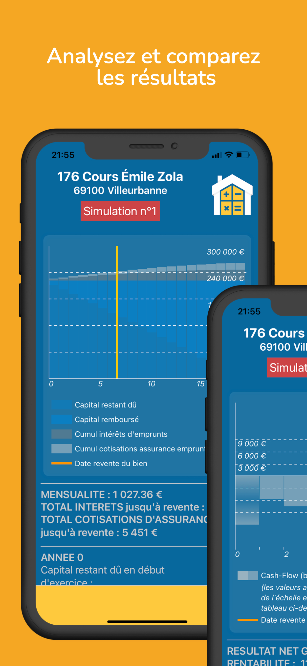 Simulateur immobilier screenshot 3