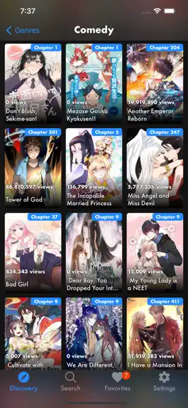 Game screenshot Manga Monster -  Manga Reader hack