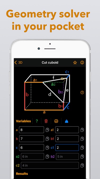 Geometry solver ² - calculator screenshot-9